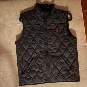 Navy blue vest